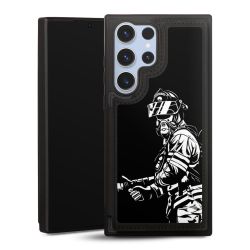 Snap Wallet Case schwarz