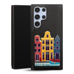 Snap Wallet Case schwarz