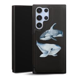 Snap Wallet Case schwarz