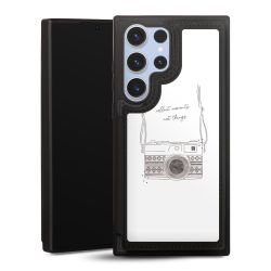 Snap Wallet Case schwarz