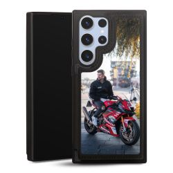 Snap Wallet Case schwarz