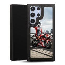 Snap Wallet Case schwarz