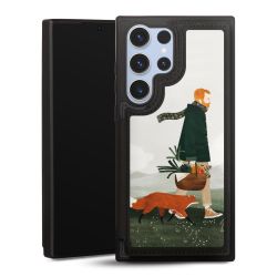 Snap Wallet Case schwarz