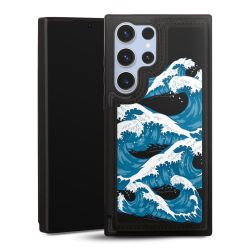 Snap Wallet Case schwarz