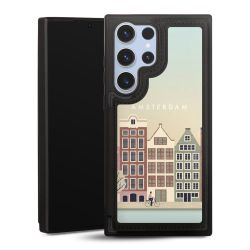 Snap Wallet Case schwarz