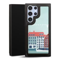 Snap Wallet Case schwarz