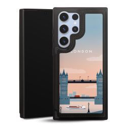 Snap Wallet Case schwarz