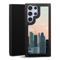 Snap Wallet Case schwarz