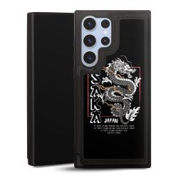 Snap Wallet Case schwarz