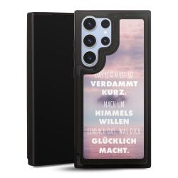 Snap Wallet Case schwarz