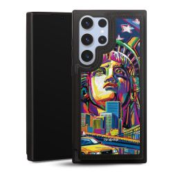 Snap Wallet Case schwarz