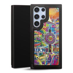 Snap Wallet Case schwarz