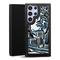 Snap Wallet Case schwarz