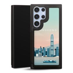 Snap Wallet Case schwarz