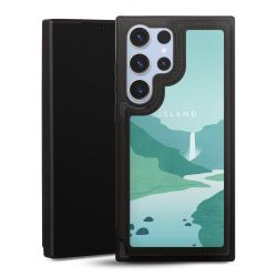 Snap Wallet Case schwarz