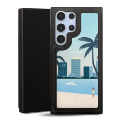 Snap Wallet Case schwarz