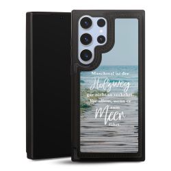 Snap Wallet Case schwarz