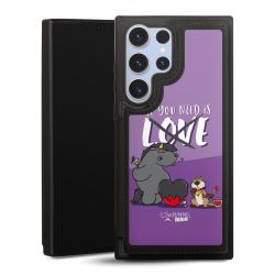 Snap Wallet Case schwarz