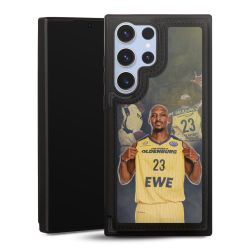 Snap Wallet Case schwarz