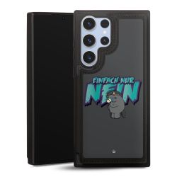 Snap Wallet Case schwarz