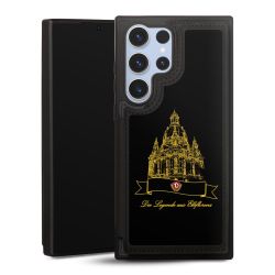 Snap Wallet Case schwarz