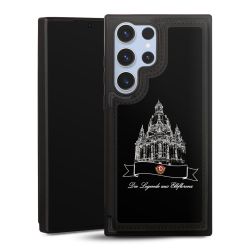 Snap Wallet Case schwarz