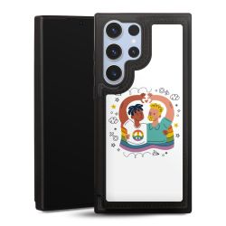 Snap Wallet Case schwarz