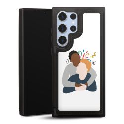 Snap Wallet Case schwarz