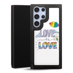 Snap Wallet Case schwarz