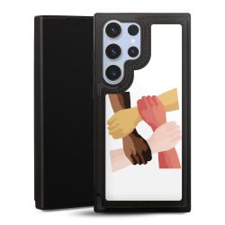 Snap Wallet Case schwarz