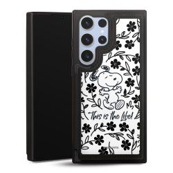 Snap Wallet Case schwarz