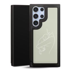 Snap Wallet Case schwarz