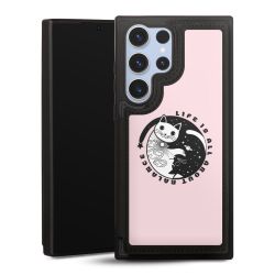 Snap Wallet Case schwarz