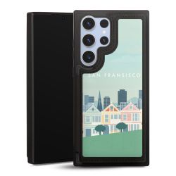 Snap Wallet Case schwarz