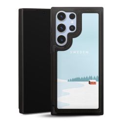 Snap Wallet Case schwarz