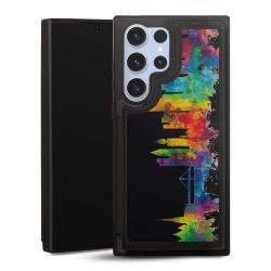 Snap Wallet Case schwarz