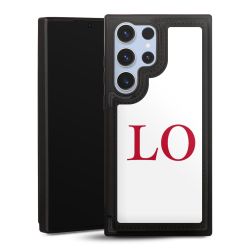 Snap Wallet Case schwarz