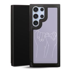 Snap Wallet Case schwarz