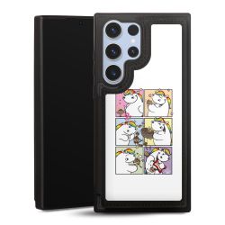 Snap Wallet Case schwarz