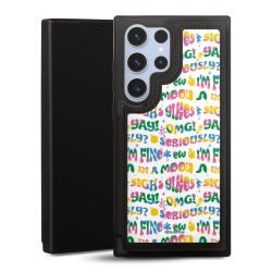 Snap Wallet Case schwarz