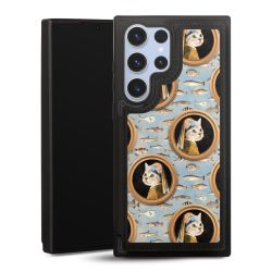 Snap Wallet Case schwarz