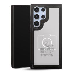 Snap Wallet Case schwarz