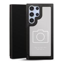 Snap Wallet Case schwarz