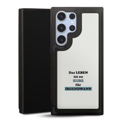 Snap Wallet Case schwarz