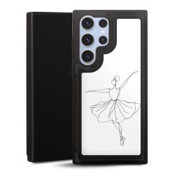 Snap Wallet Case schwarz