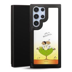 Snap Wallet Case schwarz