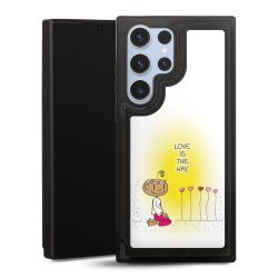 Snap Wallet Case schwarz