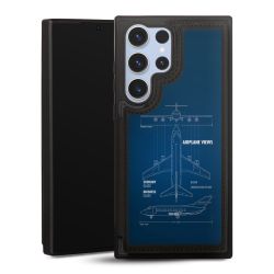 Snap Wallet Case schwarz