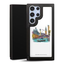 Snap Wallet Case schwarz