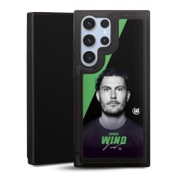 Snap Wallet Case schwarz